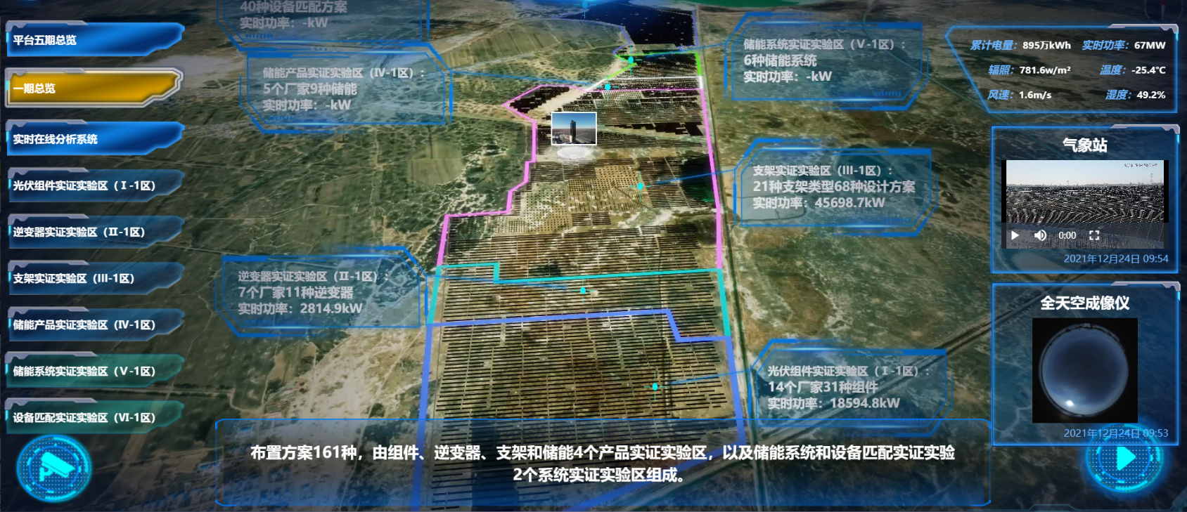 光伏数字化平台界面示意